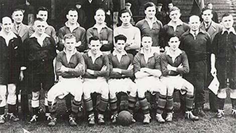 Police International cliftonville 1953 N.Ireland 3 Wales 3 (N.I. won by a corner)