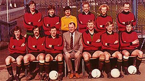 . Team who drew with Crusaders in the semi-final of the Irish Cup at Windsor Park 22nd March 1980