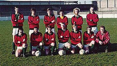 R.U.C. Team - Winners Irish Intermediate Cup 1980 Defeated Queens University