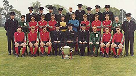 R.U.C. Team who won the P.A.A. Cup at Crystal Palce 1982