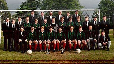 R.U.C. winners Smirmof Cup 1985/86 Runners up in 