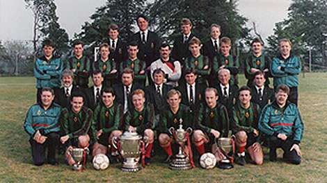 Team 1986/87 Winners Irish League 